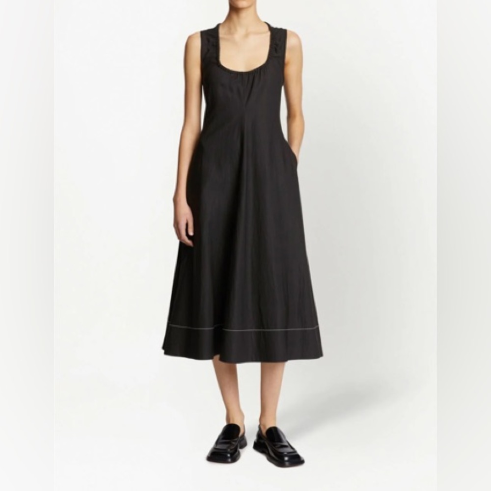 Proenza Schouler White Label U-neck Sleeveless Midi Dress